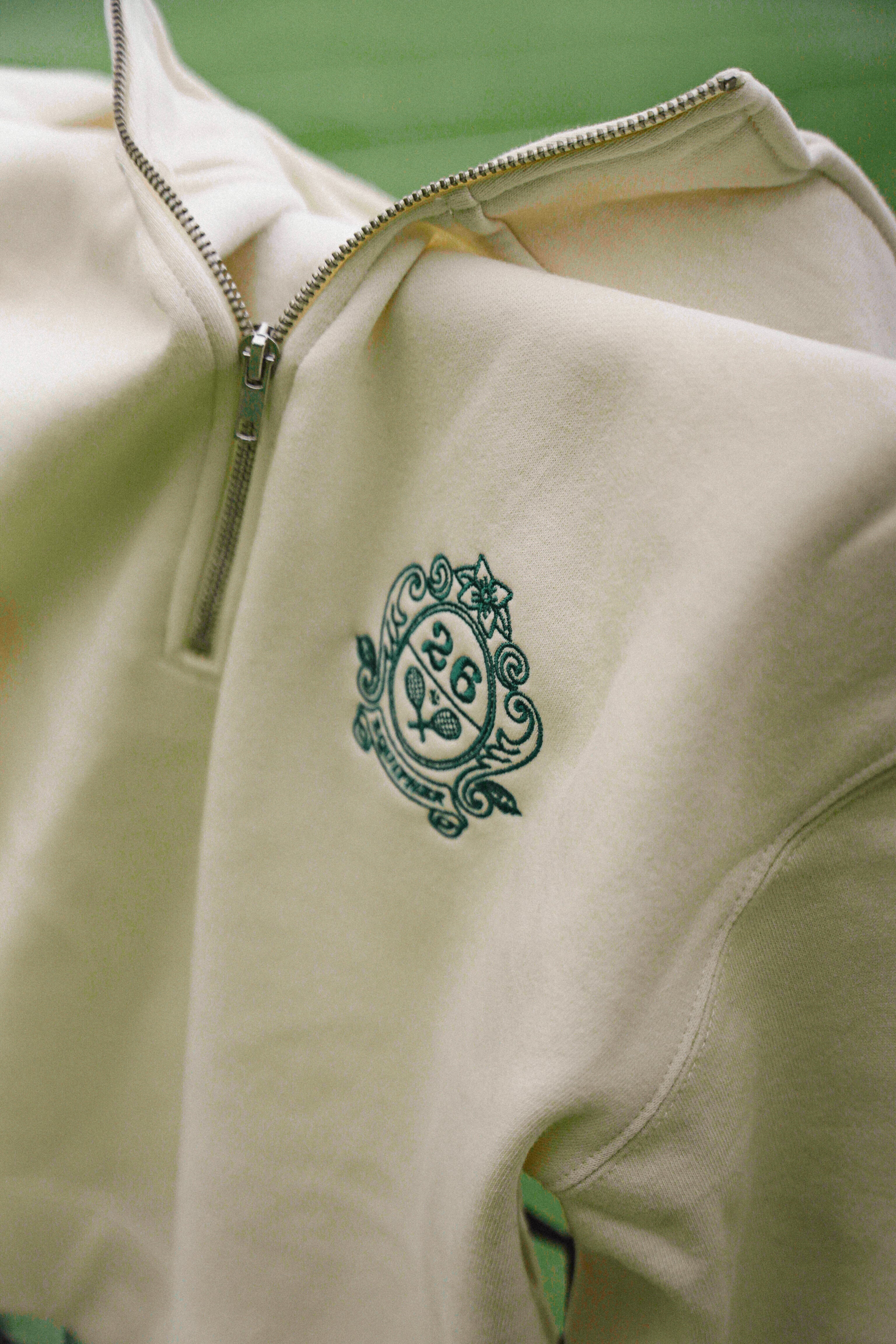 Equipher 1/4 Zip Womens ECRU