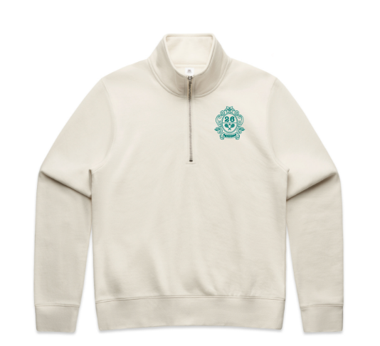 Equipher 1/4 Zip Womens ECRU